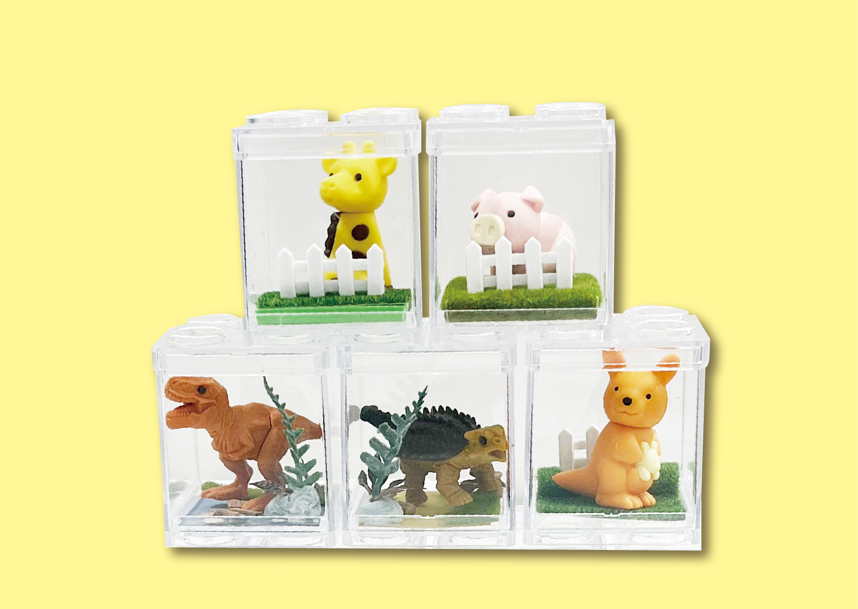 【図書館まつり】おもしろ消しゴムワークショップ～ミニジオラマBOX～