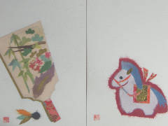 和紙ちぎり絵講座